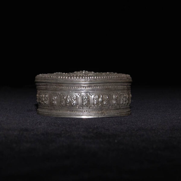 Antique Shan State Half Moon Lime Box 5 Antique Shan State Half Moon Lime Box 5