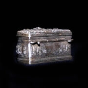 Antique Shan State Half Moon Lime Box 5 Antique Shan State Half Moon Lime Box 5