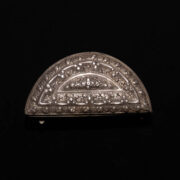 Antique Shan State Half Moon Lime Box 2top-1 Antique Shan State Half Moon Lime Box 2top-1