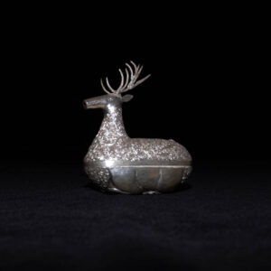 Old Burmese Silver Container 1