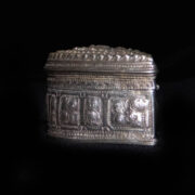 Antique Shan State Half Moon Lime Box 4 Antique Shan State Half Moon Lime Box 4