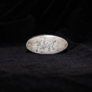 Antique Burmese Lime Container 6-3
