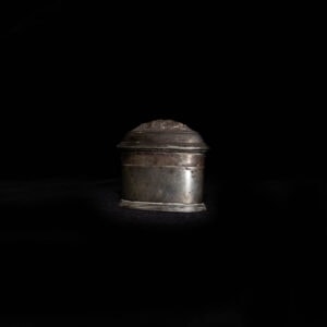 Antique Burmese Lime Container 8