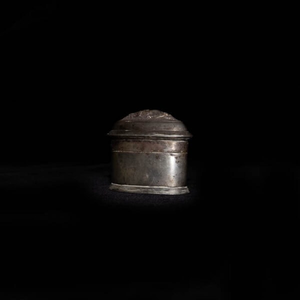 Antique Burmese Lime Container 8