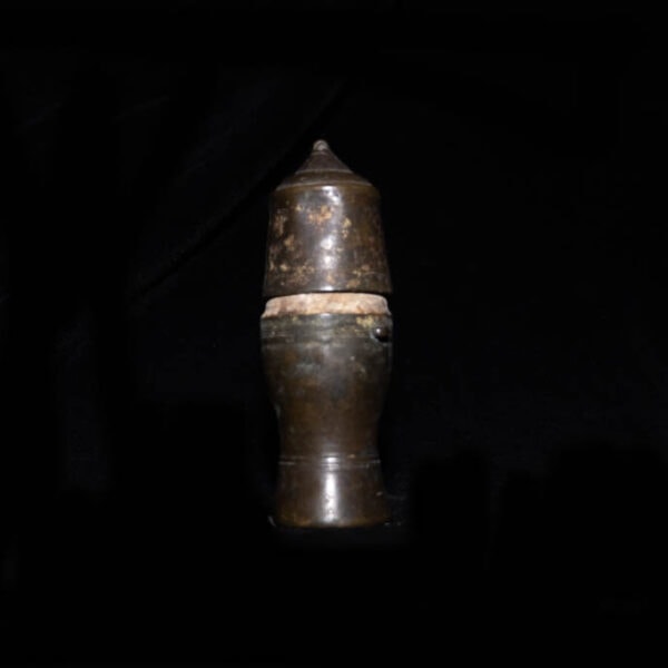 Antique Indonesian Lime Container