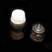 Antique Indonesian Lime Container