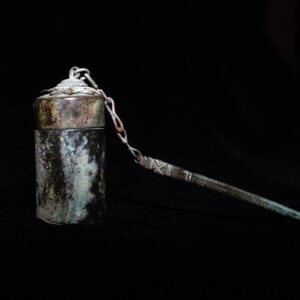 Antique Laos Lime Container 3