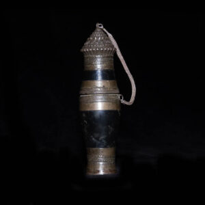 Antique Laos Lime Pot 1