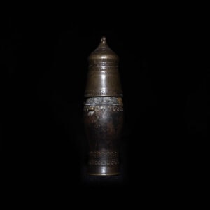 Antique Laos Lime Pot 7
