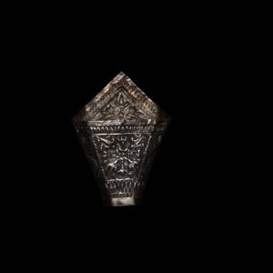 Antique Laos Triangular Betel Leaf Holder 9