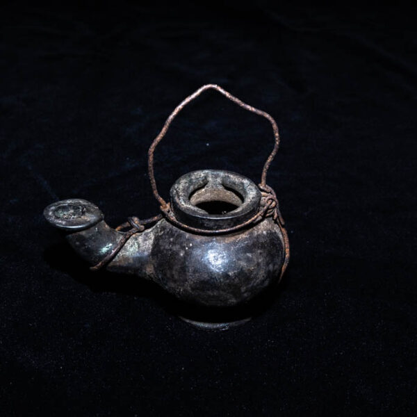 Antique Nias Oil Lamp