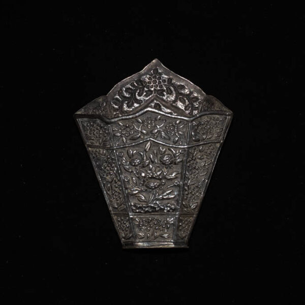 Antique Vietnamese Triangular Betel Leaf Holder