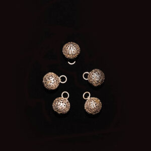 Antique Chinese Silver Buttons 1