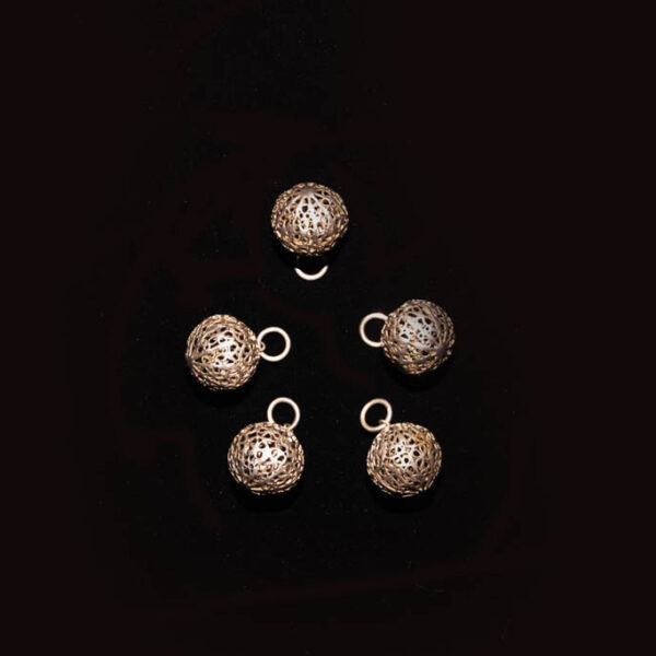 Antique Chinese Silver Buttons 1 Antique Chinese Silver Buttons 1