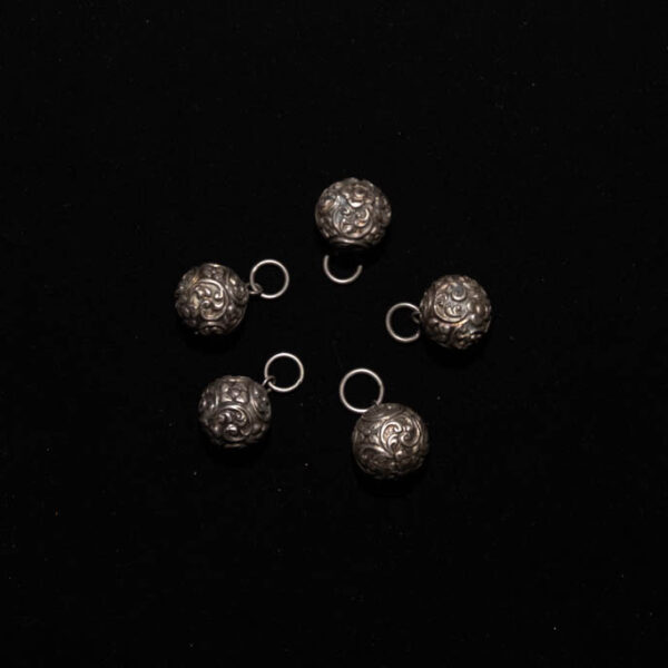 Antique Chinese Silver Buttons 3