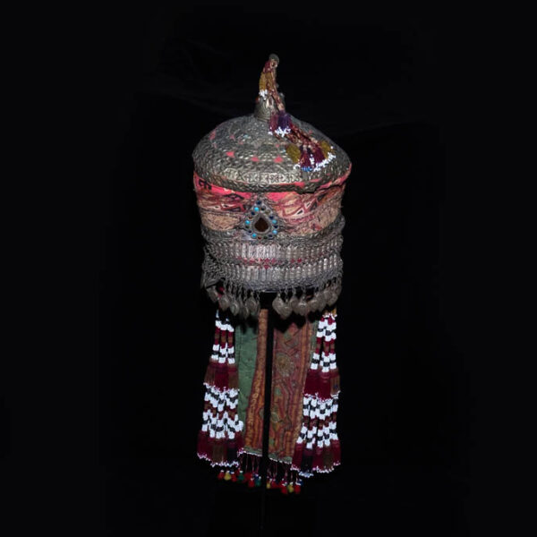 Antique Turkmen Woman’s Wedding Headdress 1 Antique Turkmen Woman's Wedding Headdress 1