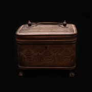 Antique Burmese Brass Betel Box Antique Burmese Brass Betel Box