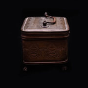 Antique Burmese Brass Betel Box Antique Burmese Brass Betel Box