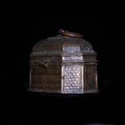 Antique Burmese Bronze Box 1 Antique Burmese Bronze Box 1