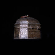 Antique Burmese Bronze Box 1 Antique Burmese Bronze Box 1