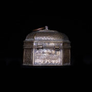 Antique Burmese Bronze Box 1 Antique Burmese Bronze Box 1