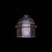Antique Burmese Bronze Box 1 Antique Burmese Bronze Box 1