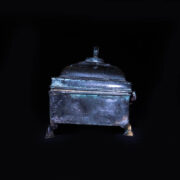 Antique Burmese Bronze Box 2