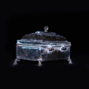 Antique Burmese Bronze Box 2