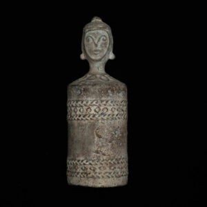 Antique Java Moko Lime Container