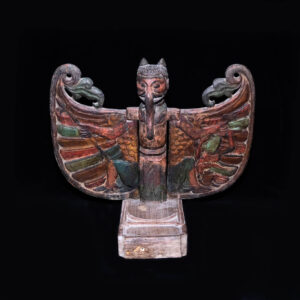 Antique Javanese Shadow Puppet Lamp