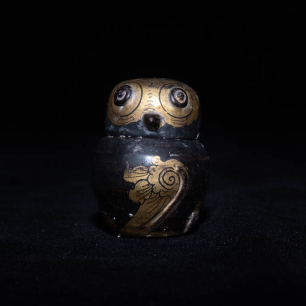 Burmese Lacquer Owl Burmese Lacquer Owl
