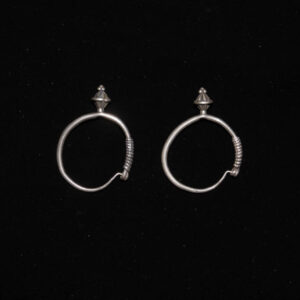 Karen Hilltribe Silver Earrings 1