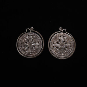 Karen Hilltribe Silver Earrings 2
