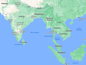 Map of Cambodia