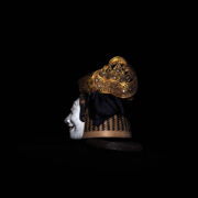 Antique Balinese Mask and Crown 3
