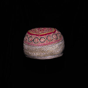 Antique Turkmen Man's Skullcap 2