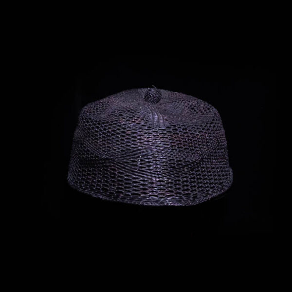 Antique Yao Priests Human Hair Hat 2
