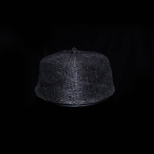 Antique Yao Priest's Human Hair Hat 3