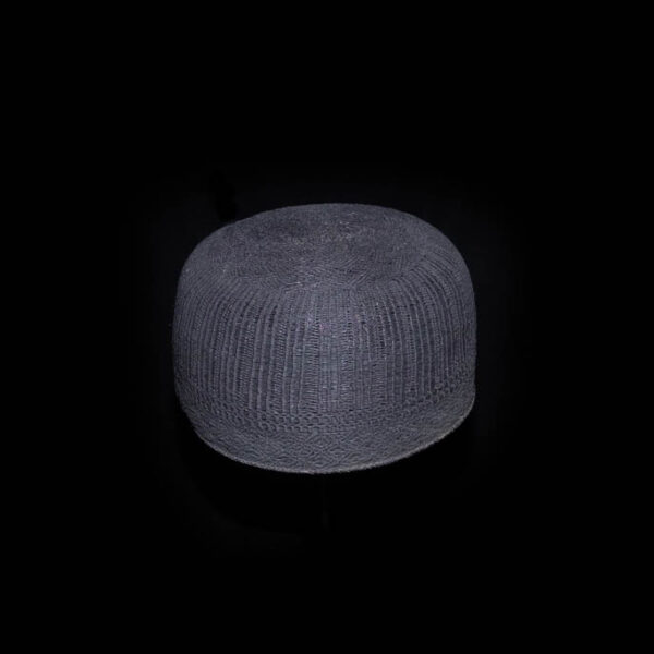 Antique Yao Priest's Human Hair Hat 5