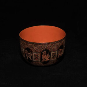 Burmese Lacquer Cup 6