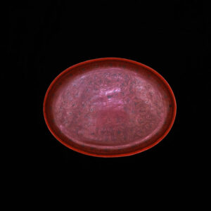 Burmese Lacquer Oval Plate 3