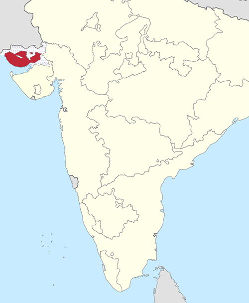 Map of Kutch