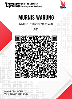 QR CODE To pay Murni's Warung
