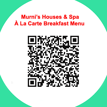 QR Code Murnis Houses A La Carte Breakfast Menu