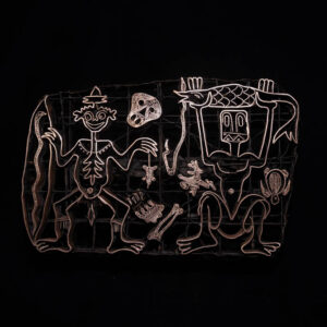Antique Batik Stamp 75