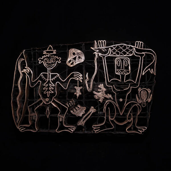 Antique Batik Stamp 75