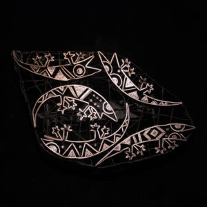 Antique Batik Stamp 86