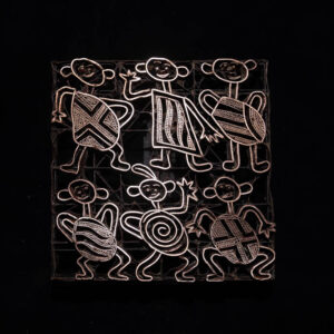 Antique Batik Stamp 92