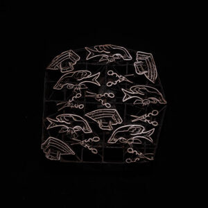 Antique Batik Stamp 93