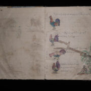 Antique Burmese Artist’s Sketchbook Antique Burmese Artist’s Sketchbook